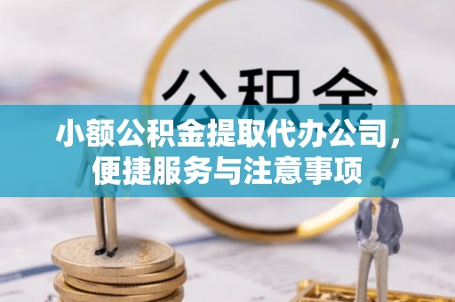 宣恩小额公积金提取代办公司，便捷服务与注意事项