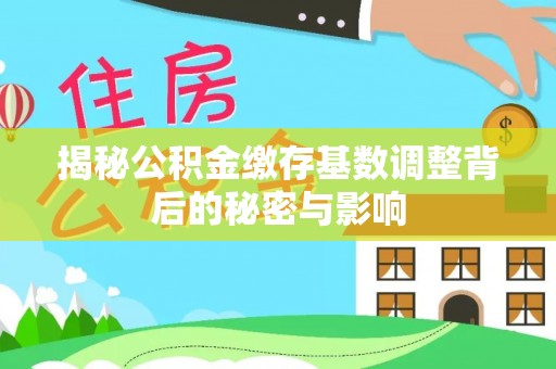 宣恩揭秘公积金缴存基数调整背后的秘密与影响