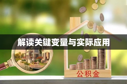 宣恩解读关键变量与实际应用