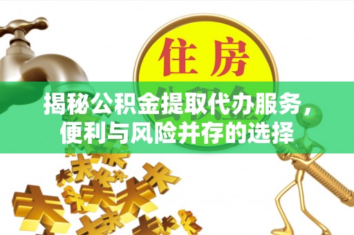 宣恩揭秘公积金提取代办服务，便利与风险并存的选择