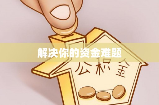 宣恩解决你的资金难题