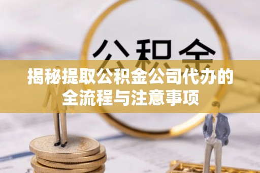 宣恩揭秘提取公积金公司代办的全流程与注意事项