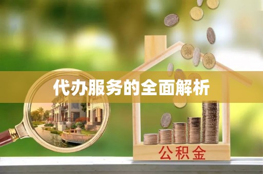 宣恩代办服务的全面解析
