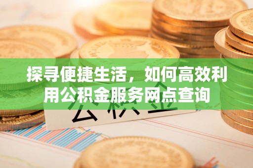 宣恩探寻便捷生活，如何高效利用公积金服务网点查询