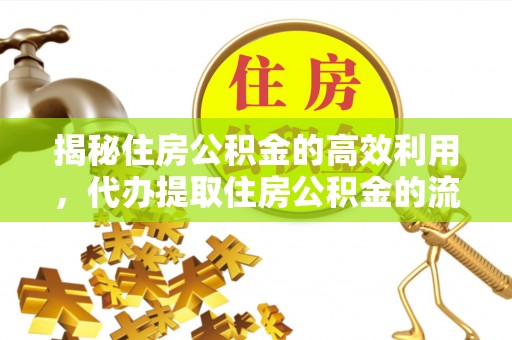 宣恩揭秘住房公积金的高效利用，代办提取住房公积金的流程与技巧