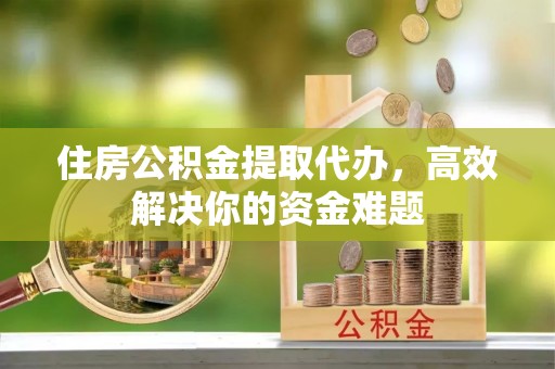 宣恩住房公积金提取代办，高效解决你的资金难题