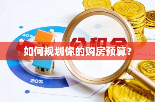 宣恩如何规划你的购房预算？