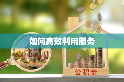 宣恩如何高效利用服务