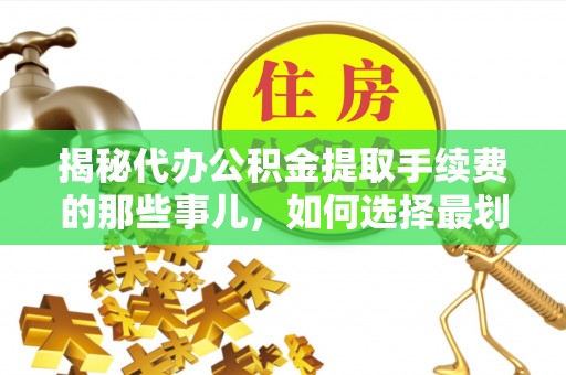 宣恩揭秘代办公积金提取手续费的那些事儿，如何选择最划算的服务？