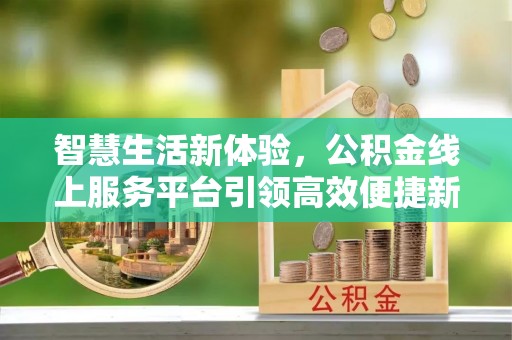 宣恩智慧生活新体验，公积金线上服务平台引领高效便捷新时代