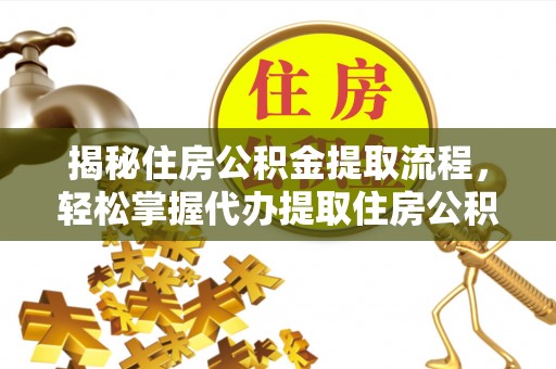 宣恩揭秘住房公积金提取流程，轻松掌握代办提取住房公积金技巧