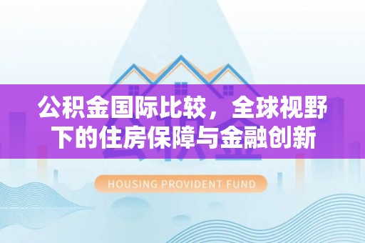 宣恩公积金国际比较，全球视野下的住房保障与金融创新