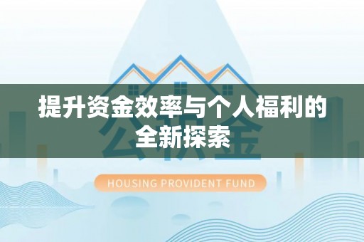 宣恩提升资金效率与个人福利的全新探索