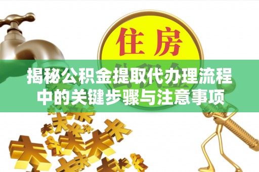 宣恩揭秘公积金提取代办理流程中的关键步骤与注意事项