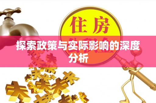 宣恩探索政策与实际影响的深度分析