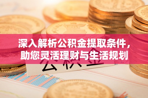 宣恩深入解析公积金提取条件，助您灵活理财与生活规划