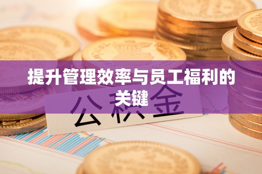 宣恩提升管理效率与员工福利的关键